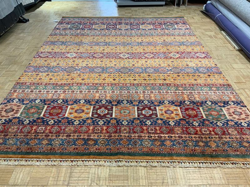 NEW 9ft. x 12ft. TRANSITIONAL KHORJIN