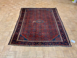 VINTAGE 5ft. x 7ft. TRADITIONAL BIDJAR