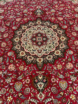 SEMI-ANTIQUE 10ft. x 13ft. TRADITIONAL TABRIZ