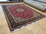 SEMI-ANTIQUE 10ft. x 13ft. TRADITIONAL TABRIZ