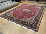 SEMI-ANTIQUE 10ft. x 13ft. TRADITIONAL TABRIZ