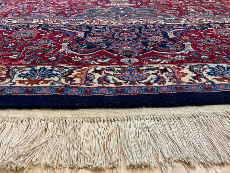 SEMI-ANTIQUE 10ft. x 13ft. TRADITIONAL TABRIZ