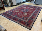 SEMI-ANTIQUE 10ft. x 13ft. TRADITIONAL TABRIZ