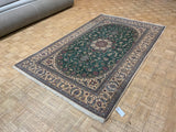 SEMI-ANTIQUE 5ft. x 9ft. TRADITIONAL NAIN