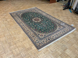 SEMI-ANTIQUE 5ft. x 9ft. TRADITIONAL NAIN