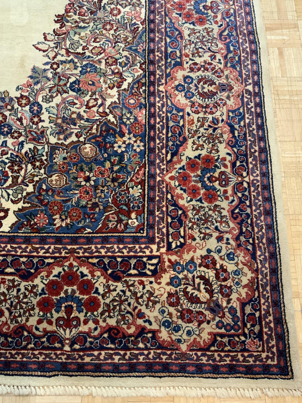 ANTIQUE 10ft. x 13ft. TRADITIONAL SAROUK - David Tiftickjian & Sons