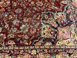 ANTIQUE 10ft. x 14ft. FLORAL KERMAN - David Tiftickjian & Sons