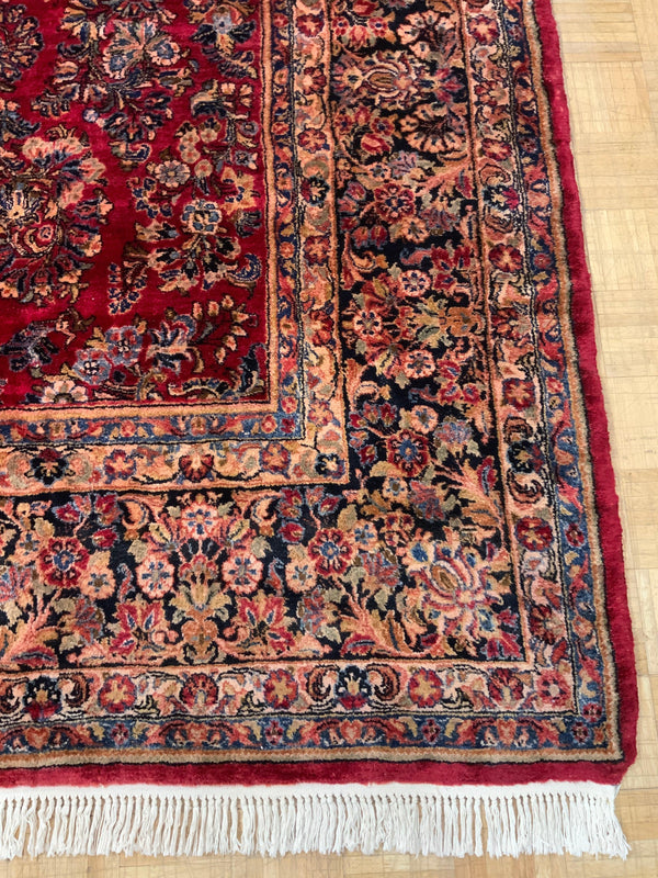 ANTIQUE 10ft. x 15ft. TRADITIONAL SAROUK - David Tiftickjian & Sons