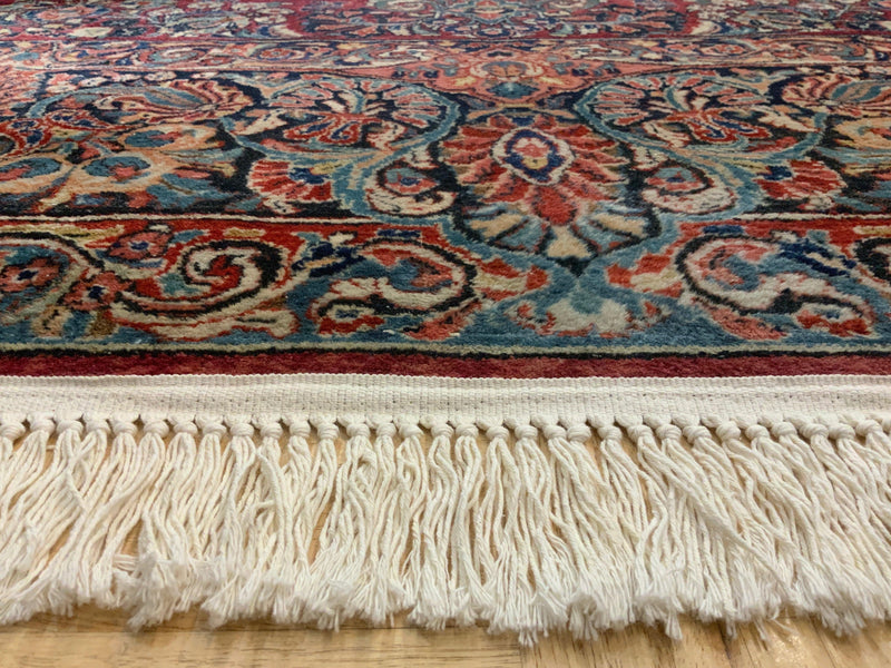 ANTIQUE 12ft. x 20ft. TRADITIONAL SAROUK - David Tiftickjian & Sons