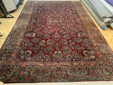 ANTIQUE 12ft. x 20ft. TRADITIONAL SAROUK - David Tiftickjian & Sons