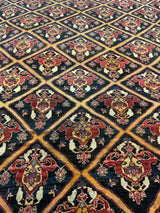 ANTIQUE 14ft. x 15ft. TRADITIONAL BAKHTIARI - David Tiftickjian & Sons