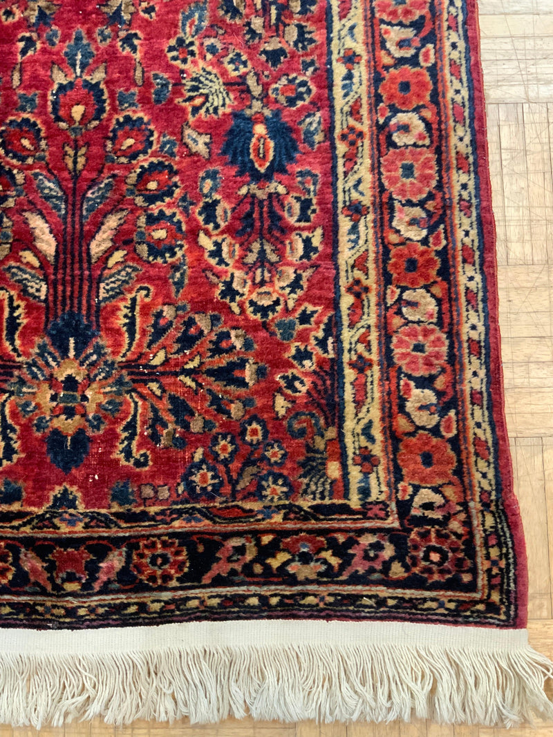 ANTIQUE 2ft. x 12ft. TRADITIONAL SAROUK - David Tiftickjian & Sons