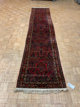 ANTIQUE 2ft. x 12ft. TRADITIONAL SAROUK - David Tiftickjian & Sons