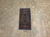 ANTIQUE 2ft. x 4ft. FLORAL KERMAN - David Tiftickjian & Sons