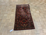 ANTIQUE 2ft. x 5ft. TRADITIONAL SAROUK - David Tiftickjian & Sons