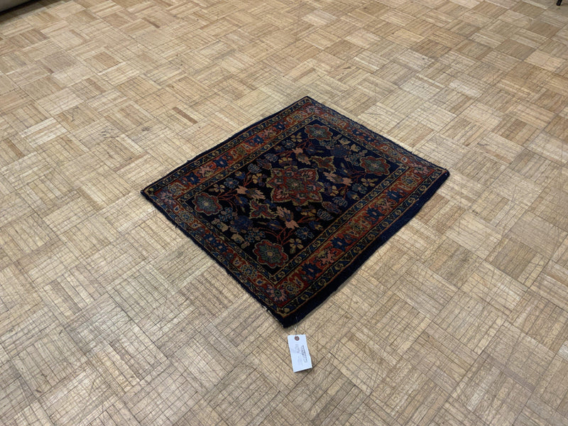 ANTIQUE 3ft. x 3ft. TRADITIONAL SAROUK - David Tiftickjian & Sons