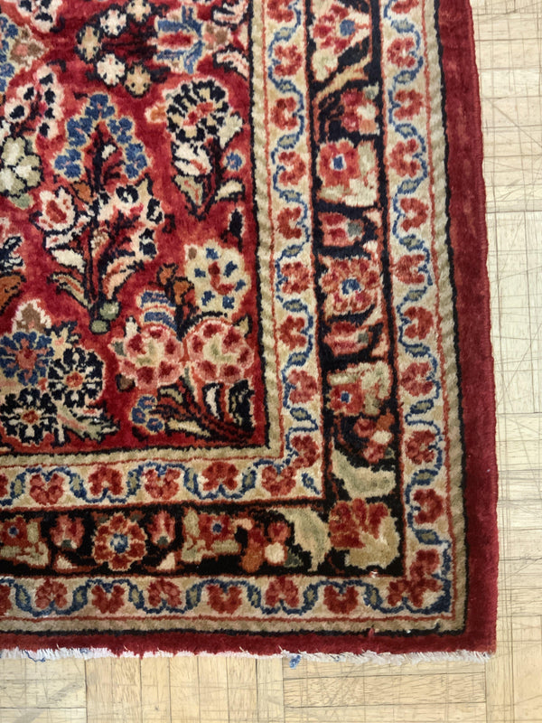 ANTIQUE 3ft. x 3ft. TRADITIONAL SAROUK - David Tiftickjian & Sons