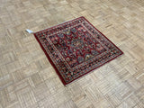 ANTIQUE 3ft. x 3ft. TRADITIONAL SAROUK - David Tiftickjian & Sons