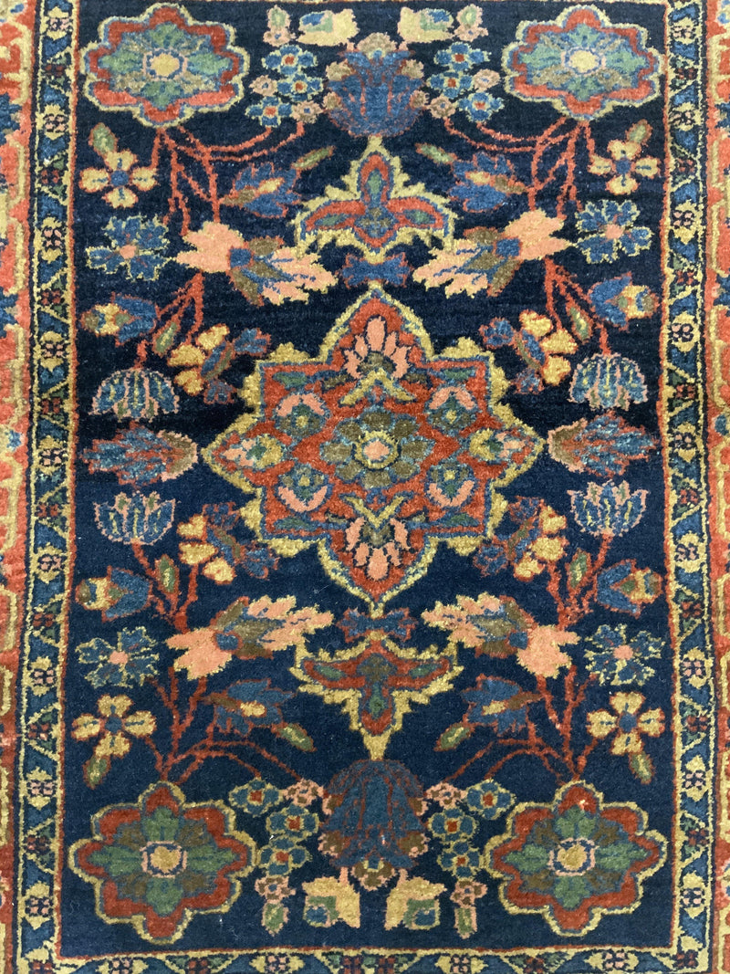 ANTIQUE 3ft. x 3ft. TRADITIONAL SAROUK - David Tiftickjian & Sons
