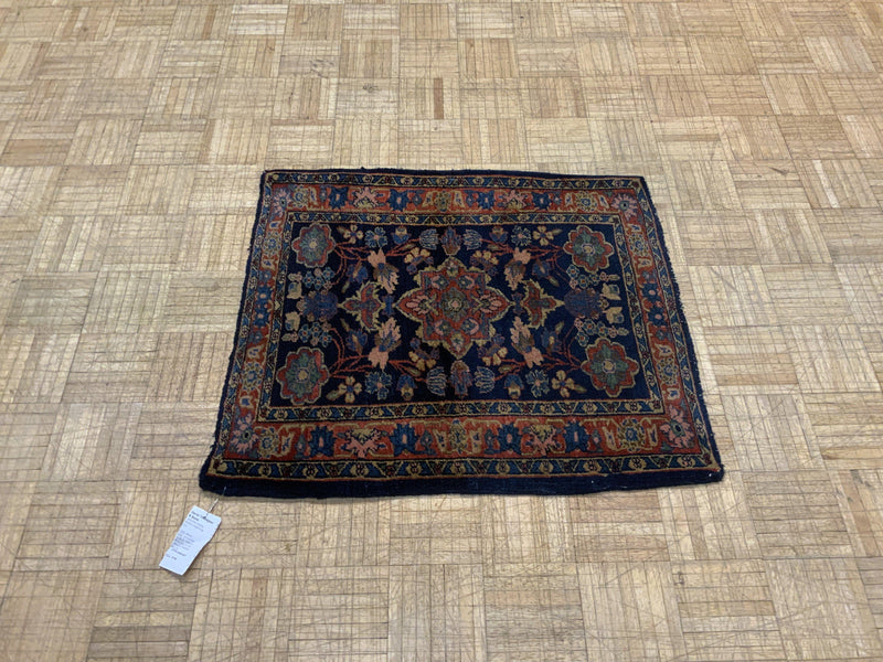 ANTIQUE 3ft. x 3ft. TRADITIONAL SAROUK - David Tiftickjian & Sons