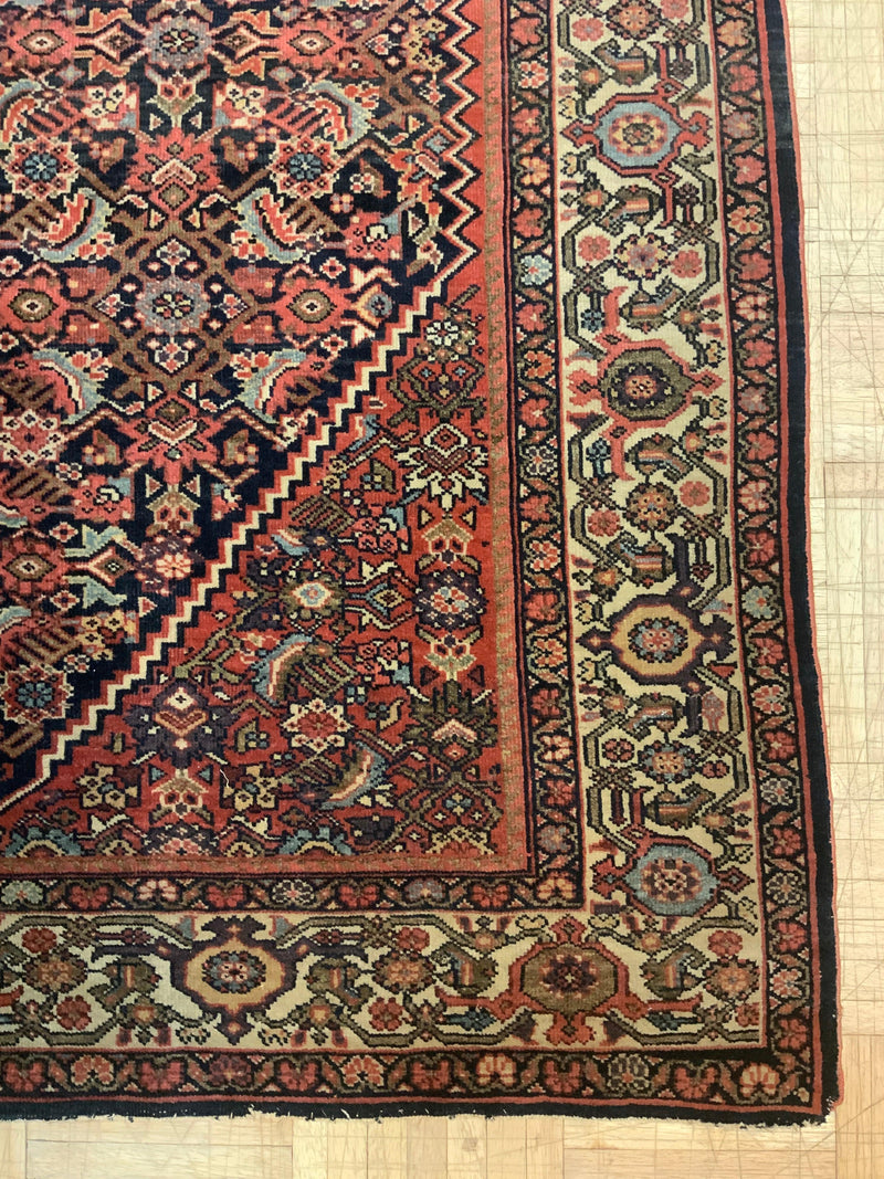 ANTIQUE 3ft. x 5ft. TRADITIONAL BIDJAR - David Tiftickjian & Sons