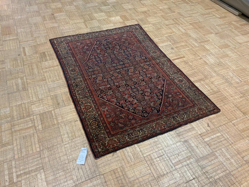 ANTIQUE 3ft. x 5ft. TRADITIONAL BIDJAR - David Tiftickjian & Sons