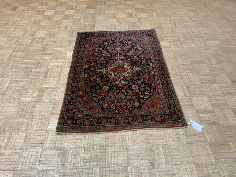 ANTIQUE 3ft. x 5ft. TRADITIONAL SAROUK - David Tiftickjian & Sons