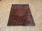 ANTIQUE 3ft. x 5ft. TRADITIONAL SAROUK - David Tiftickjian & Sons