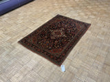 ANTIQUE 3ft. x 5ft. TRADITIONAL SAROUK - David Tiftickjian & Sons