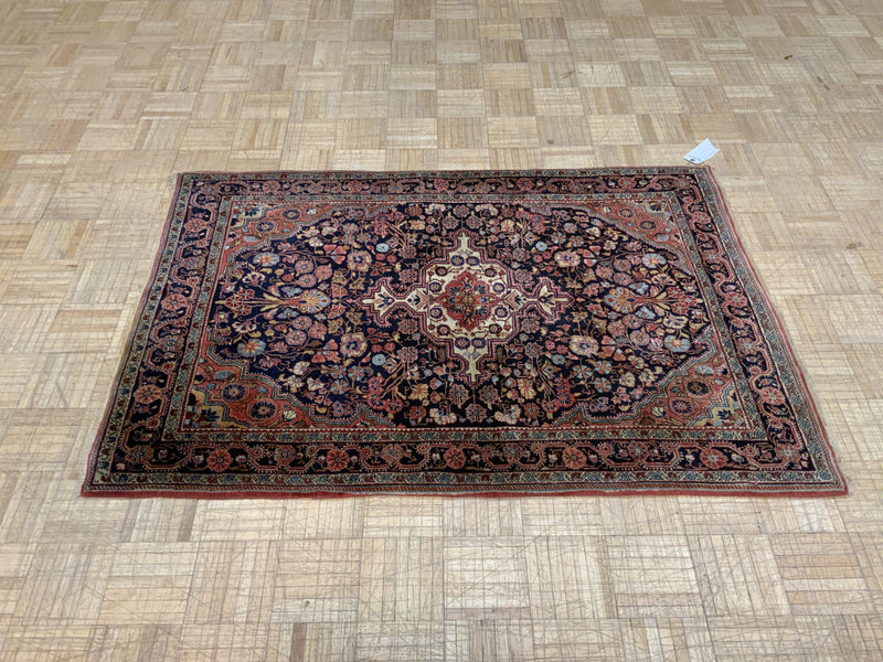 ANTIQUE 3ft. x 5ft. TRADITIONAL SAROUK - David Tiftickjian & Sons
