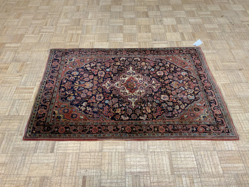 ANTIQUE 3ft. x 5ft. TRADITIONAL SAROUK - David Tiftickjian & Sons