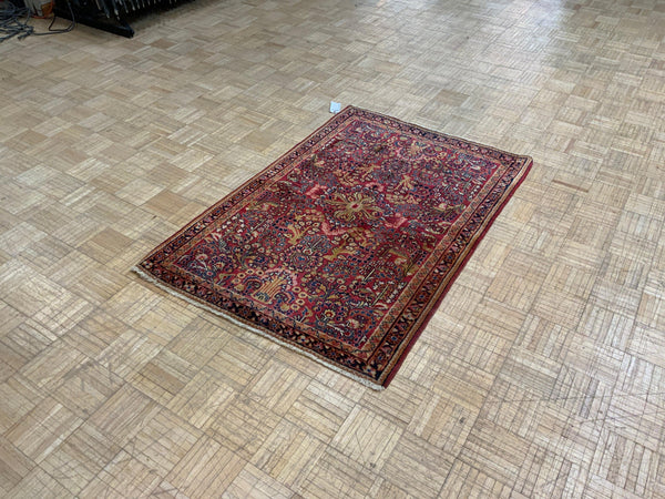 ANTIQUE 3ft. x 5ft. TRADITIONAL SAROUK - David Tiftickjian & Sons