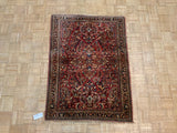 ANTIQUE 3ft. x 5ft. TRADITIONAL SAROUK - David Tiftickjian & Sons