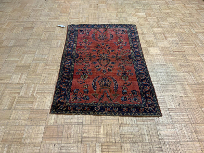 ANTIQUE 3ft. x 5ft. TRADITIONAL SAROUK - David Tiftickjian & Sons