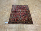 ANTIQUE 3ft. x 5ft. TRADITIONAL SAROUK - David Tiftickjian & Sons