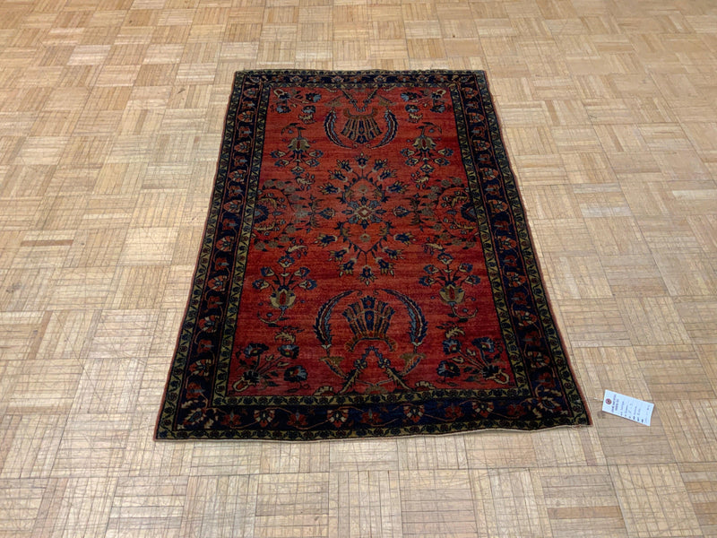 ANTIQUE 3ft. x 5ft. TRADITIONAL SAROUK - David Tiftickjian & Sons