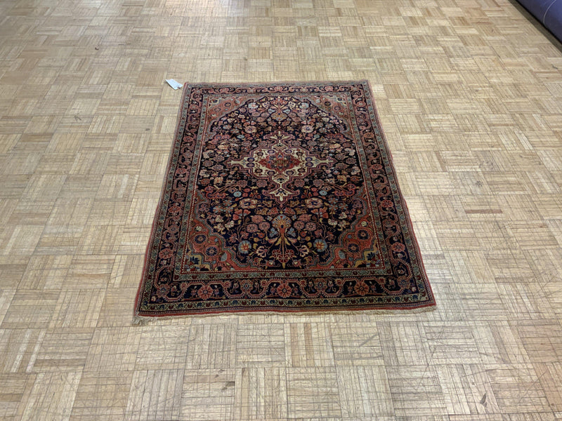 ANTIQUE 3ft. x 5ft. TRADITIONAL SAROUK - David Tiftickjian & Sons