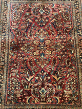 ANTIQUE 3ft. x 5ft. TRADITIONAL SAROUK - David Tiftickjian & Sons