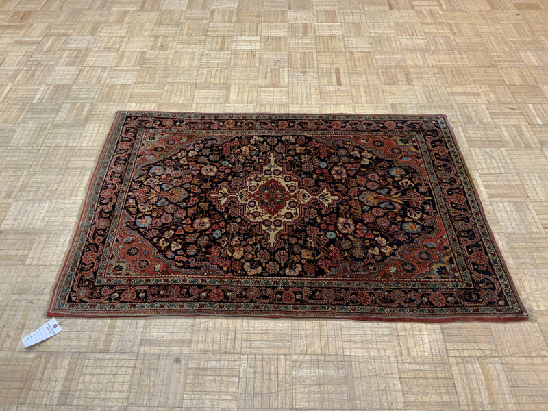 ANTIQUE 3ft. x 5ft. TRADITIONAL SAROUK - David Tiftickjian & Sons