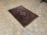 ANTIQUE 3ft. x 5ft. TRADITIONAL SAROUK - David Tiftickjian & Sons