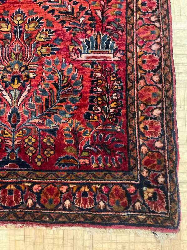 ANTIQUE 3ft. x 7ft. TRADITIONAL SAROUK - David Tiftickjian & Sons