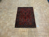 ANTIQUE 4ft. x 5ft. TRADITIONAL SAROUK - David Tiftickjian & Sons