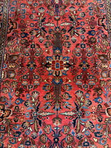 ANTIQUE 4ft. x 5ft. TRADITIONAL SAROUK - David Tiftickjian & Sons