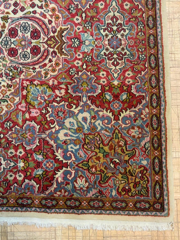 ANTIQUE 4ft. x 6ft. TRADITIONAL KERMAN - David Tiftickjian & Sons