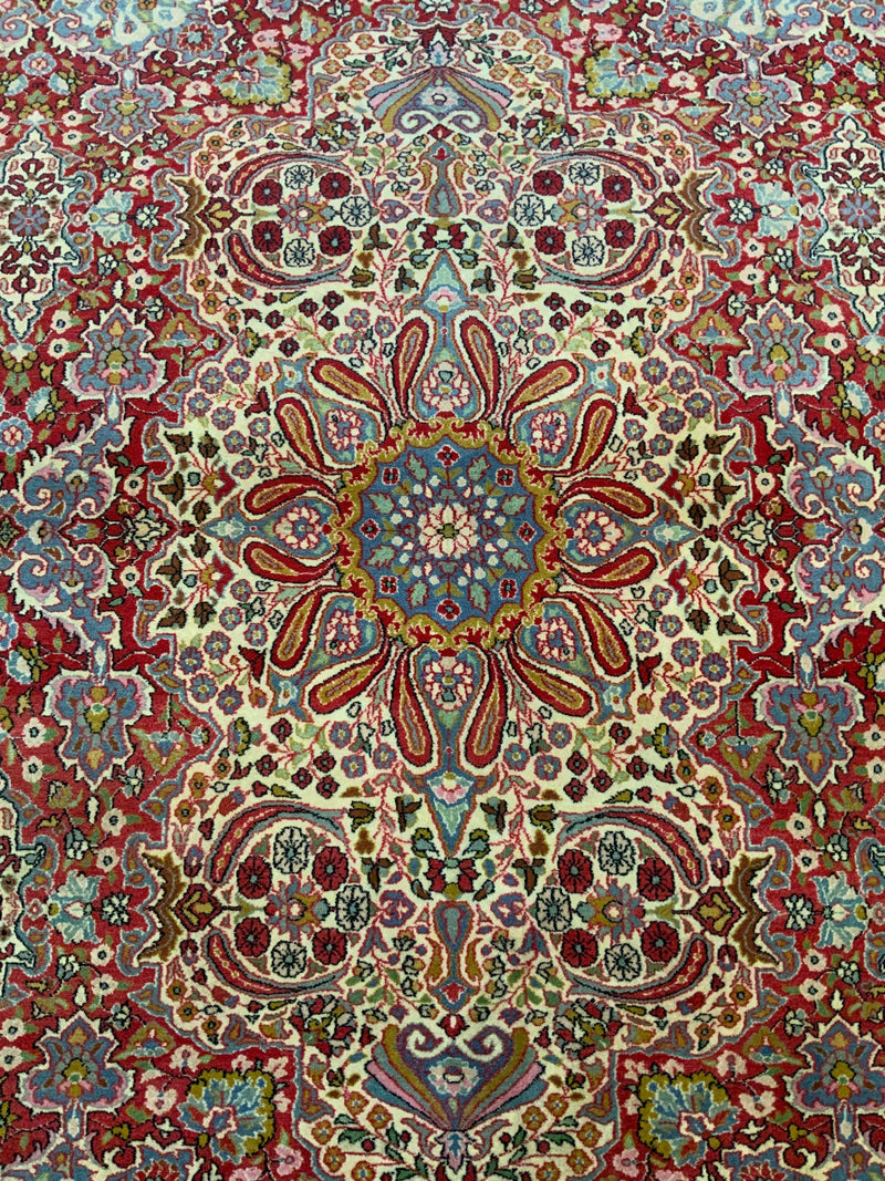 ANTIQUE 4ft. x 6ft. TRADITIONAL KERMAN - David Tiftickjian & Sons