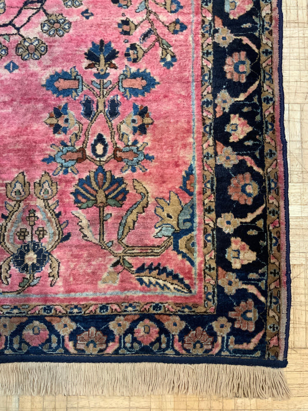 ANTIQUE 4ft. x 6ft. TRADITIONAL SAROUK - David Tiftickjian & Sons