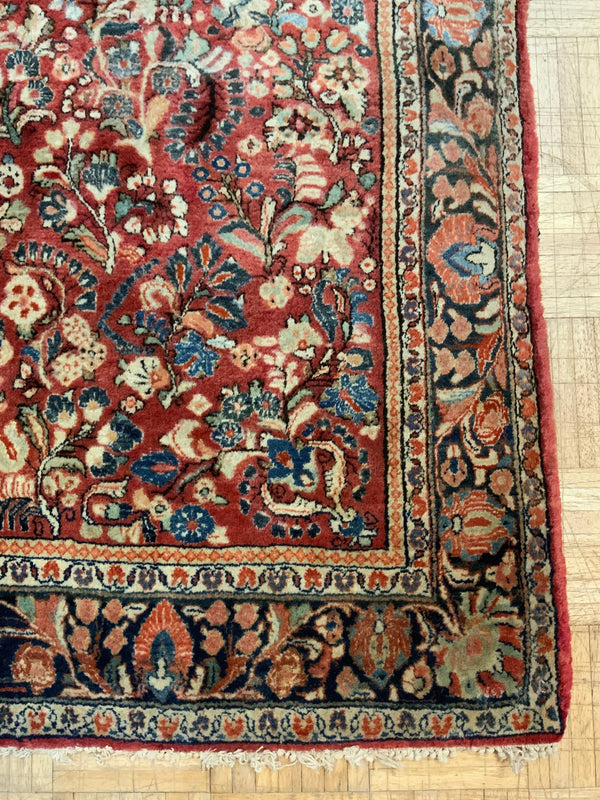 ANTIQUE 4ft. x 6ft. TRADITIONAL SAROUK - David Tiftickjian & Sons