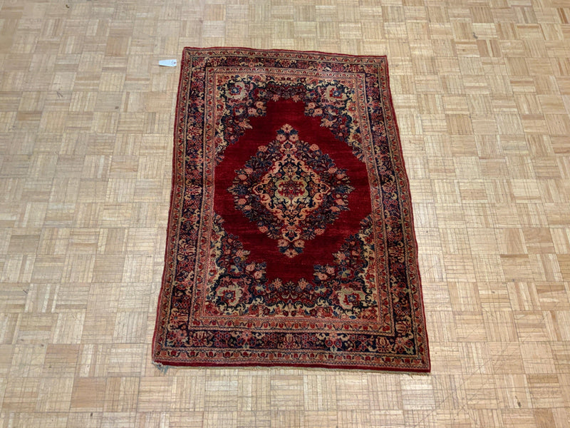 ANTIQUE 4ft. x 6ft. TRADITIONAL SAROUK - David Tiftickjian & Sons