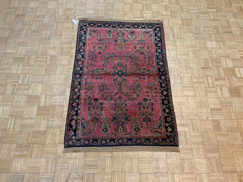 ANTIQUE 4ft. x 6ft. TRADITIONAL SAROUK - David Tiftickjian & Sons
