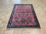 ANTIQUE 4ft. x 6ft. TRADITIONAL SAROUK - David Tiftickjian & Sons